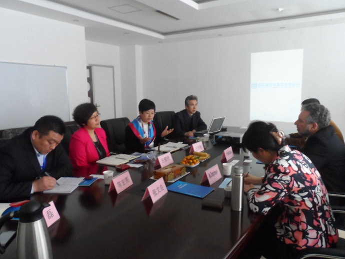 UBM亞洲公司來(lái)山東丞華展覽參觀